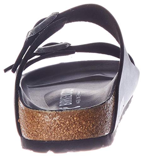 Birkenstock Sandales Arizona Birko-Flor Glitter Hex Black, Sandalia Mujer, 39 EU