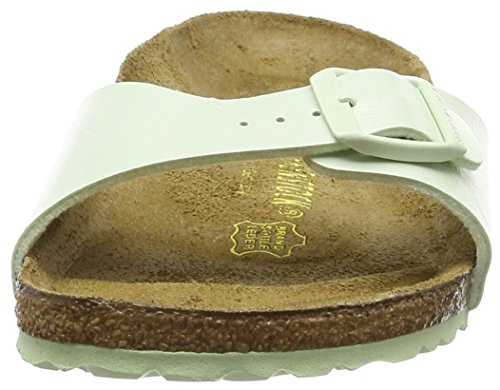 Birkenstock Schuhe Madrid Birko-Flor Graceful Schmal Mint (439783) 41 Gruen