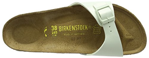 Birkenstock Schuhe Madrid Birko-Flor Graceful Schmal Mint (439783) 41 Gruen