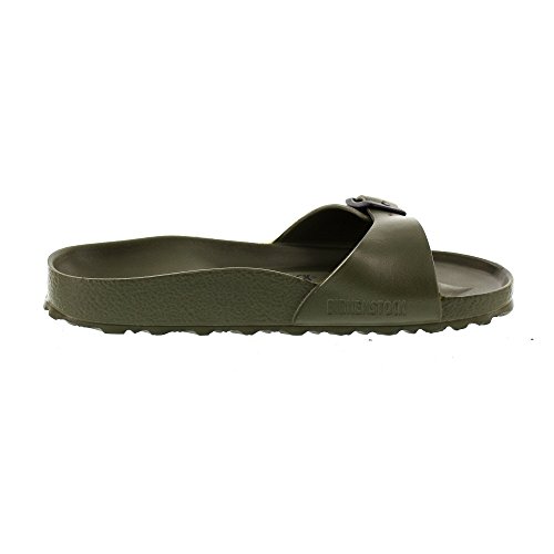 Birkenstock Schuhe Madrid EVA Schmal Khaki (128253) 36 Gruen