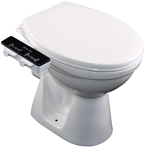 BisBro Deluxe Slim Bidet 2072 | Ducha-bidé de WC para la higiene íntima | Funciona sin electricidad | Limpieza con agua