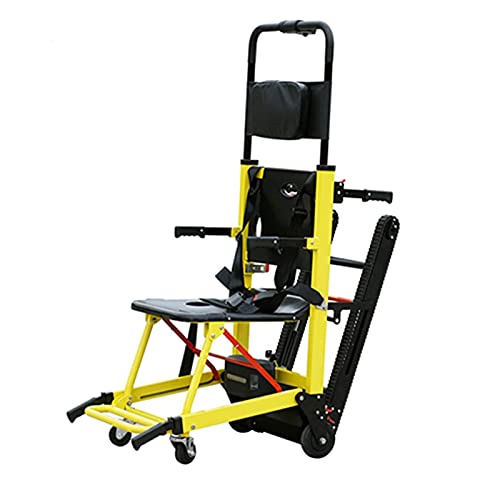 BJH Carrito Ligero Sillas de Ruedas auxiliares Silla de Ruedas eléctrica compacta Plegable Silla de Ruedas móvil Salvaescaleras Ajustable Carros utilitarios de Asistencia para Caminar