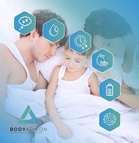 Bodyathlon –Melatonina pura gotas– Rápida conciliación del sueño –Efecto rápido y duradero- Sueño profundo y reparador – Duerme bien- Fácil dosificación – Sabor limón – Producto Vegano