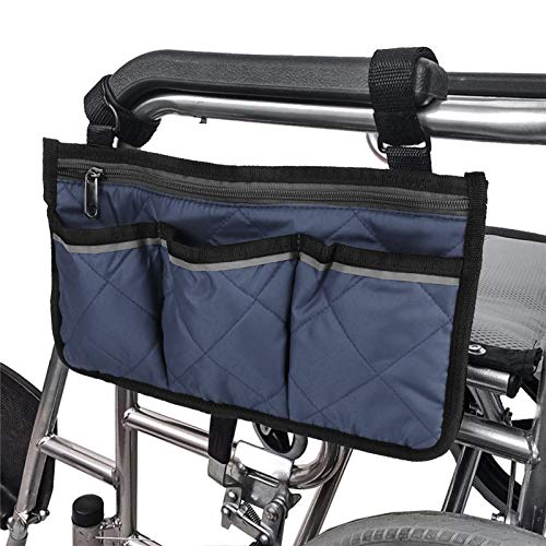 Bolsa De Almacenamiento Multifuncional Silla De Silla De Ruedas Bolsa Colgante Silla De Oficina Silla De Almacenamiento Bolsa De Almacenamiento Armés Pouch Organizador Azul Marino Accesorios Para Sill