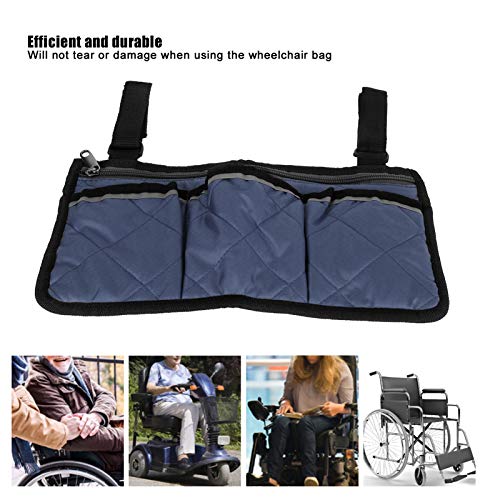 Bolsa De Almacenamiento Multifuncional Silla De Silla De Ruedas Bolsa Colgante Silla De Oficina Silla De Almacenamiento Bolsa De Almacenamiento Armés Pouch Organizador Azul Marino Accesorios Para Sill