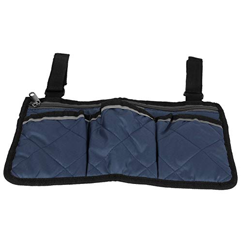 Bolsa De Almacenamiento Multifuncional Silla De Silla De Ruedas Bolsa Colgante Silla De Oficina Silla De Almacenamiento Bolsa De Almacenamiento Armés Pouch Organizador Azul Marino Accesorios Para Sill