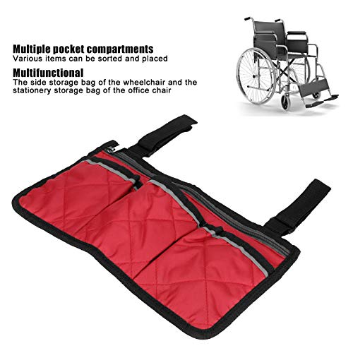 Bolsa De Almacenamiento Multifuncional Silla De Silla De Ruedas Bolsa De Colgante Silla De Oficina Silla De Almacenamiento Bolsa De Almacenamiento Bolsa Organizador Vino Rojo Retellena Colgante Bolsa