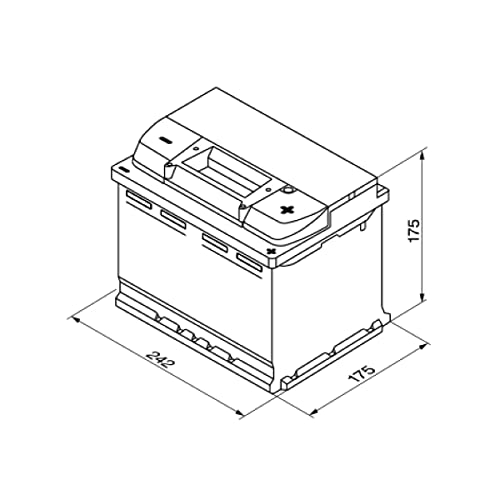 Bosch S4004 Batería de Automóvil, 12V, 60A/h-540A