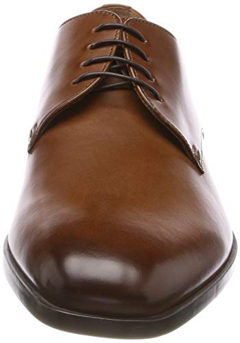 BOSS Kensington_derb_bu Zapatos de cordones derby Hombre, Marrón (Medium Brown 210), 40.5 EU (6.5 UK)