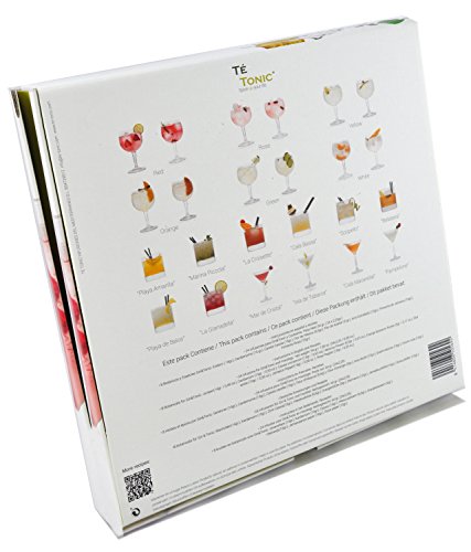 Botanicos Especias Gin Tonic regalo box kit naturales - Estuche de 24 infusiones y 8 botánicos party box gift kit. Para aromatizar tu Gin Tonic cóctel Regalo perfecto