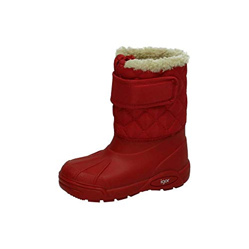 Botas DE Agua IGOR Topo SKI Borreguito Rojo - 23