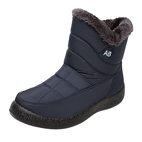 Botas De Nieve Mujer botas con pelo por dentro mujer botas altas mujer tacon zapatos de mujer invierno botas frio mujer bota militar mujer botas ancho especial bota cowboy mujer