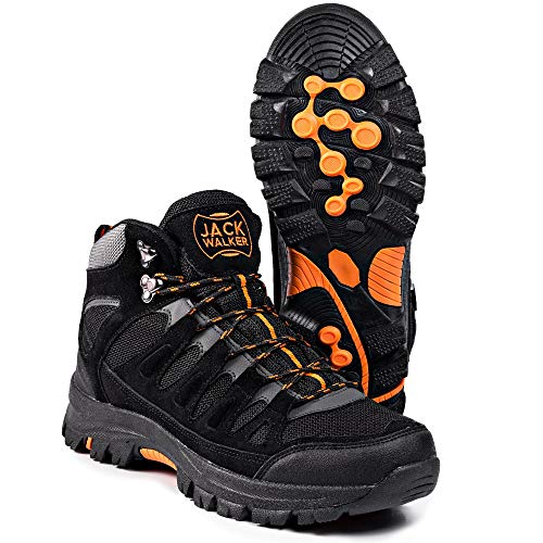 Botas Impermeables para Caminar Ligeras Transpirables para Senderismo JW9255 Jack Walker (44 EU)