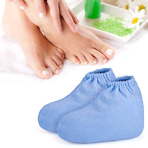 Botines de baño de cera de parafina, forros de spa para pies con calefacción de parafina Segbeauty, bolsas de repuesto para pies para terapia de cera caliente, tratamiento térmico, spa Therabath