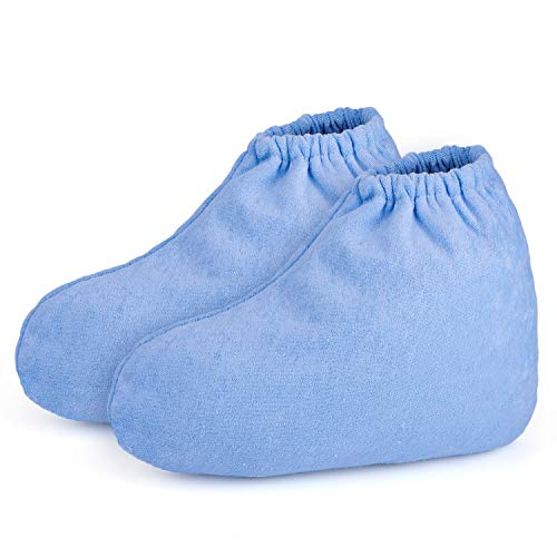 Botines de baño de cera de parafina, forros de spa para pies con calefacción de parafina Segbeauty, bolsas de repuesto para pies para terapia de cera caliente, tratamiento térmico, spa Therabath