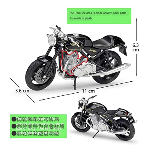 Boutique 1/18 para Norton Commando 961 SE Diecast Simulación Aleación Escala Modelo Motocicleta Coche Moto Juguete En Miniatura Niño Regalo