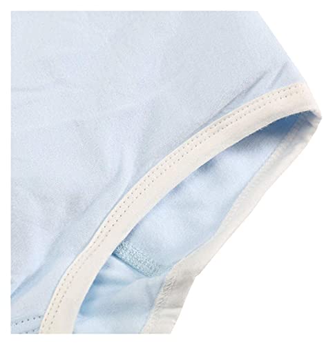 Bragas de incontinencia Ropa interior Ropa de incontinencia urinaria reutilizables lavables, ropa interior breve de algodón con área absorbente para mujeres, hombre masculino necesidades especiales