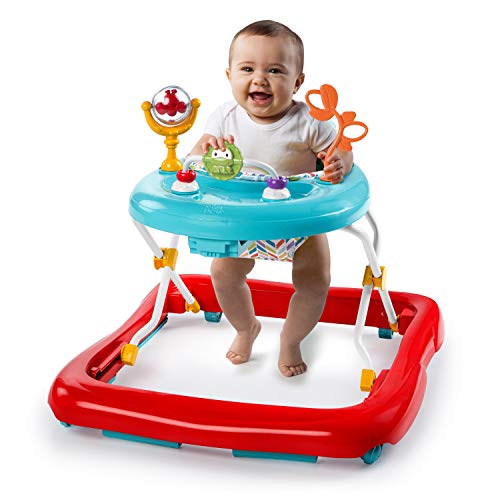 Bright-Starts 10999 Andador Pack of Pals, 3 Posiciones Diferentes, Fácil de Guardar, Desde 6 Meses, Multicolor