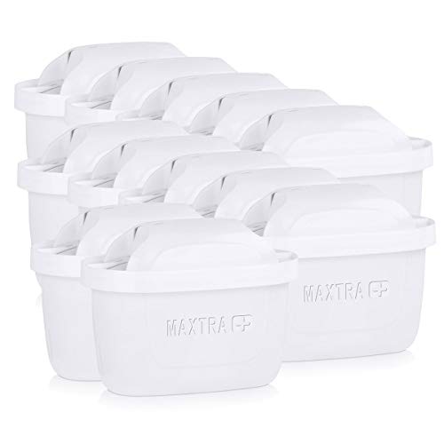 BRITA Maxtra+ Cartuchos para filtrado de Agua, Color Blanco, plástico, Blanco, 12 Unidades