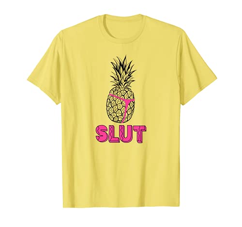 Brooklyn Nine-Nine Leyendas Holt Pineapple Slut camiseta de vacaciones Camiseta