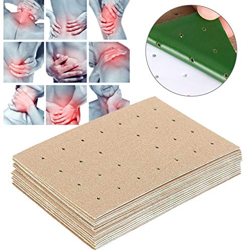 Brrnoo 20 unids/Set Adhesivo de calefacción para aliviar el Dolor de Rodilla purificador Moxa Parche de moxibustión Cuerpo Hombro Cuello Cintura Almohadilla de ajenjo