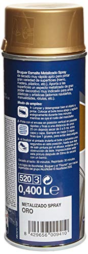 Bruguer 5198001 - Spray metalizado Bruguer 400 ml color ORO