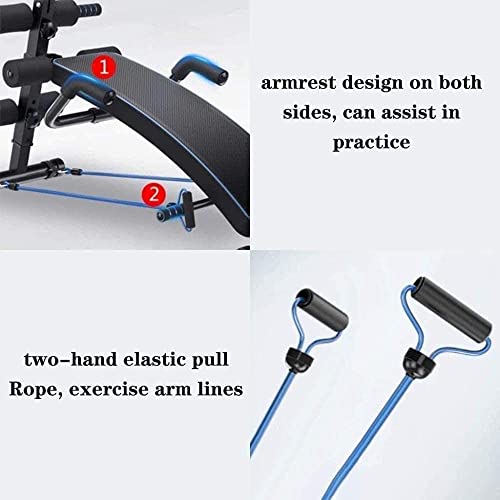 BSJZ Taburete Multifuncional con Mancuernas para Tablero supino, Equipo de Ejercicios para músculos Abdominales, Taburete para Press de banca, Silla para Ejercicios,