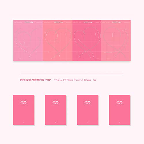 BTS Album - MAP OF SOUL : PERSONA [ 3 Ver. ] CD + Photobook + Mini Book + Photocard + Postcard + Photo Film + FREE GIFT