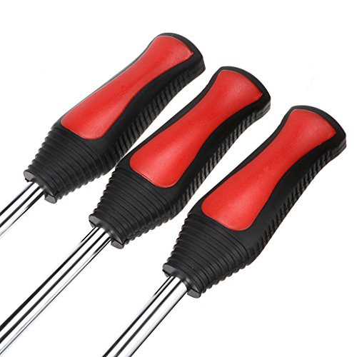 BTSKY 3 Pcs Palancas para Neumáticos - 3 Palancas de Neumáticos Cuchara + 2 Protectores de Llanta de Rueda Kit de Herramientas para Motocicleta Bicicleta Coche Cambio de Neumático de Eliminación