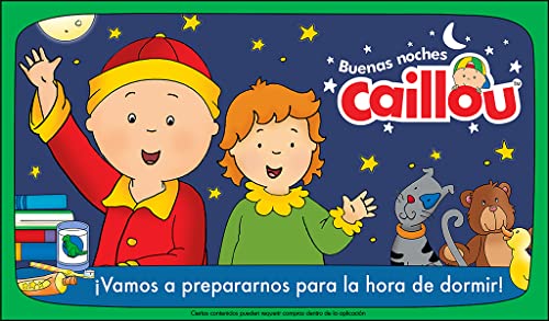 Buenas noches, Caillou: Actividades de la hora de dormir.