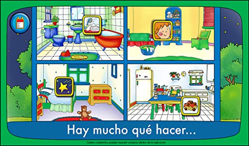 Buenas noches, Caillou: Actividades de la hora de dormir.