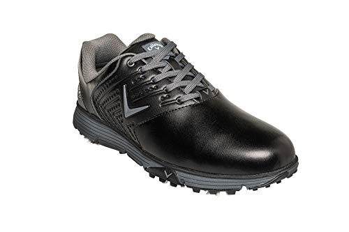 Callaway Chev Mulligan S 2019 Zapato de golf impermeable Hombre, Negro, 42 EU