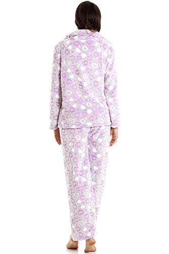 Camille Conjunto de Pijama de corazón para Mujer 42/44 Purple