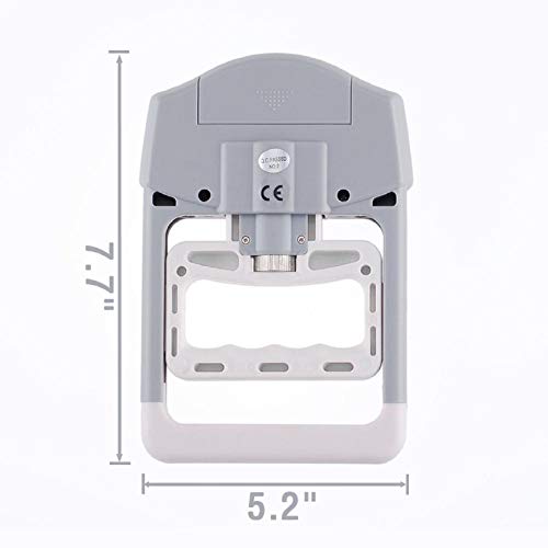 Camry electrónica dinamómetro la fuerza de agarre de la mano del medidor 90 kg / 200 lbs Margen de capacidad