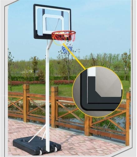 Canasta de baloncesto ​interior exterior deportes Cubierta de baloncesto portátil Junta, Baloncesto Infantil Juvenil base for el hogar al aire libre móvil elevable Baloncesto soporte Kids Fun