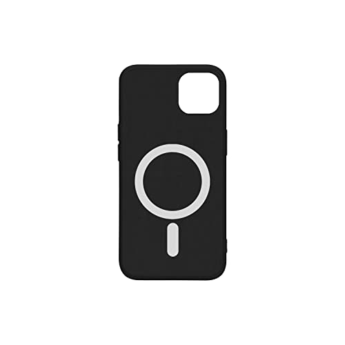 Carcasa Magcharge Ksix para iPhone 13, Semirrígida, Negro