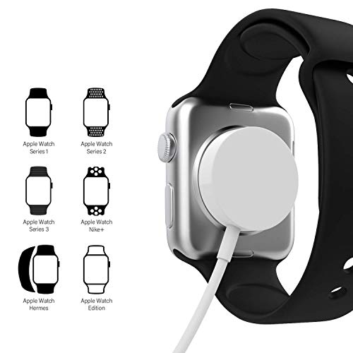 Cargador para Apple Watch,Cargador Magnética para iWatch Cargador Magnética para Apple Watch 38mm,40mm,42mm,44mm/Apple Watch Series 7/6/SE/5/4/3/2/1,Blanco