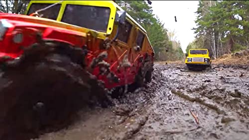 Carreras de rally extremas todoterreno 4x4