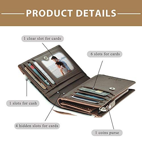 Cartera Personalizada con Foto para Hombre, Cartera Grabada Personalizada, Regalos Personalizados para Hombres, Padres, Maridos E Hijos