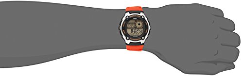 Casio Reloj de cuarzo para hombre AE-2100W-4AVCF Digital de 10 años de batería digital de cuarzo naranja