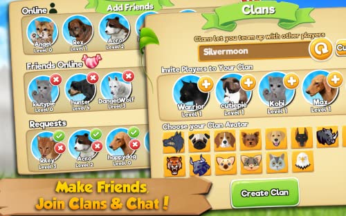 Cat and Dog Online - Multiplayer Simulator