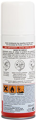 Cebralin - Quitamanchas Aceites y Salsas Grasas en Spray 200ml