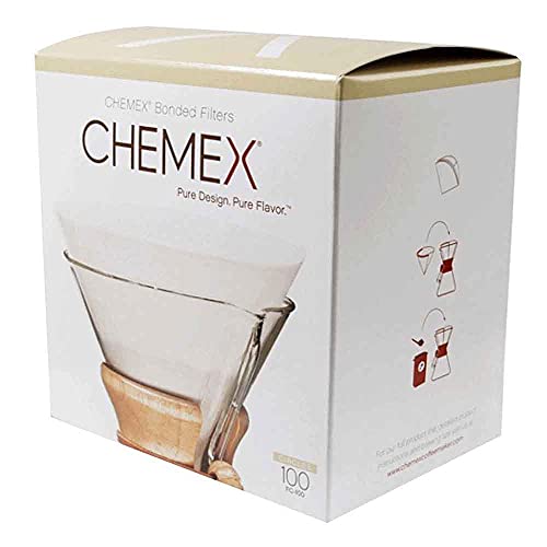 Chemex papel filtro Plaza dobladas 100 piezas 5-10 tazas