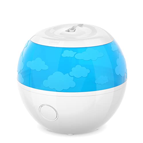 Chicco Humi Fresh, Humidificador Ultrasónico para Bebés y Niños, Vapor Frío, No Quema, Silencioso para Noches Tranquilas, Depósito de Esencias, Apagado Automático, Duración 8 Horas