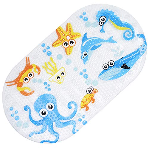 chuckle Alfombra de Baño Antideslizante para Bebés y Niños, 39x69cm - Resistente