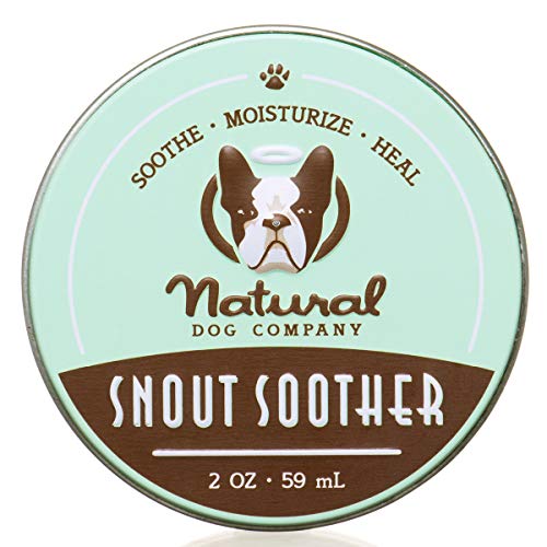 Chupete de hocico – Natural Dog Company Skin Soother 59 ml | Remedio seco agrietado y crujiente para nariz de perro seca