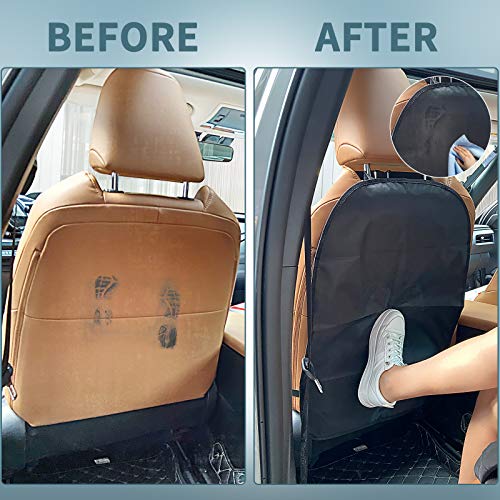 Ciaoed Protector de Asiento de Coche Impermeable Oxford Protección Fundas para Bebé y Niño 2 Pieza