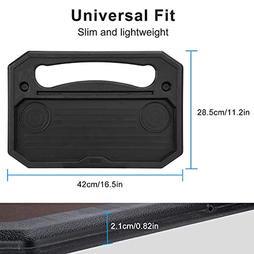 CICMOD Bandeja de Volante Portátil Escritorio de Volante Soporte de la computadora del Coche Mesa De Volante Portátil para Uso en Automóvil