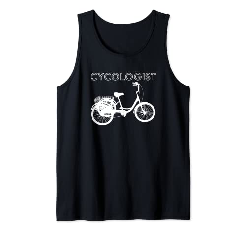 Cicólogo Para Ciclista - Divertida Bicicleta De Triciclo Para Adultos Camiseta sin Mangas