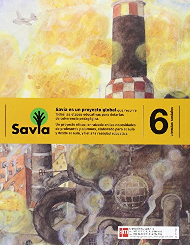 Ciencias sociales. 6 Primaria. Savia. Aragón - 9788467575743